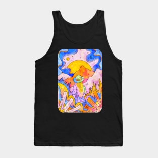 The vibrant planet wanderer Tank Top